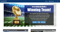 Desktop Screenshot of golddrafter.com